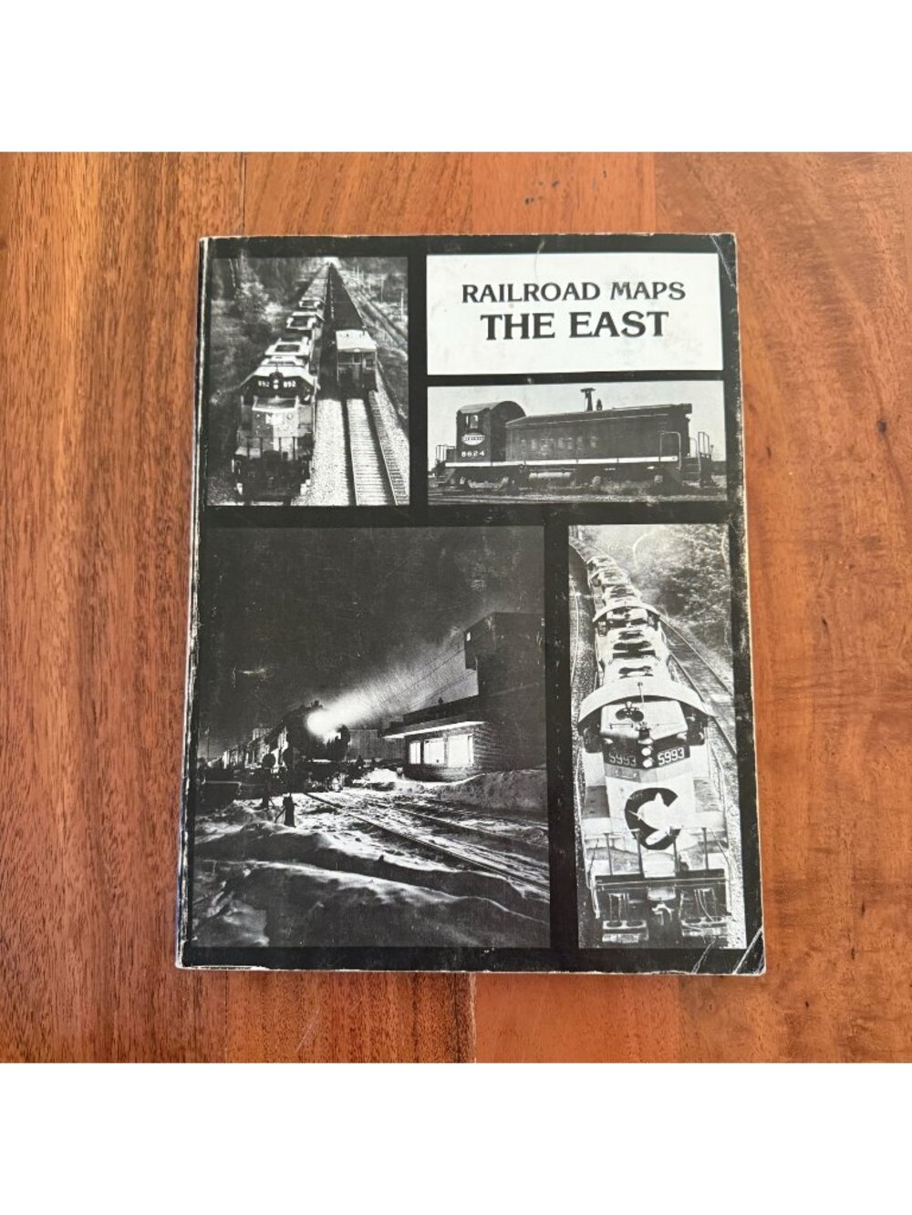 Railroad Maps The East MAC Publishing 1980 Softcover Vintage Rail Atlas PB Map